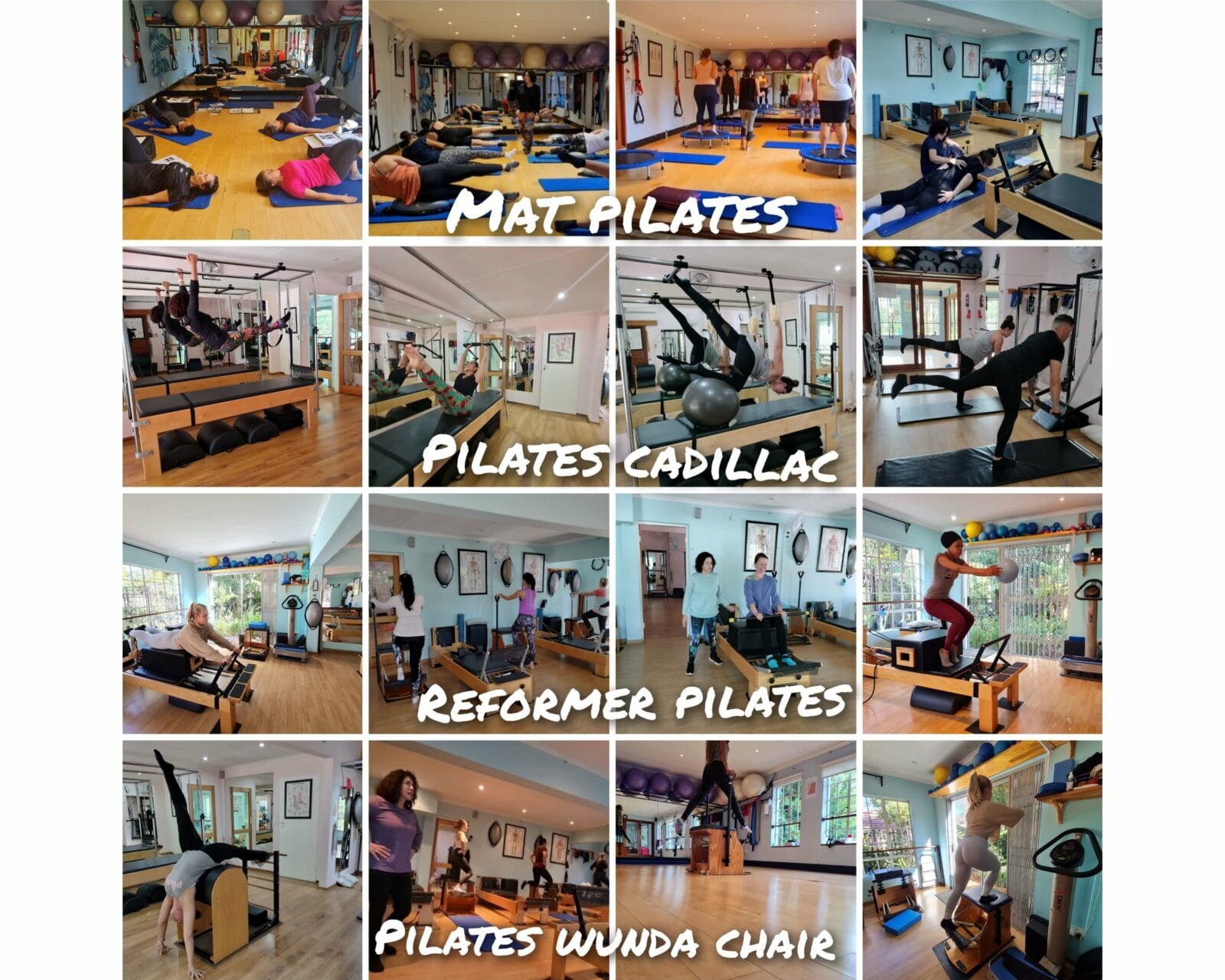 Pilates Classes Near Me: Reformer, TRX, Rebounding, Wunda Chair and Towers
